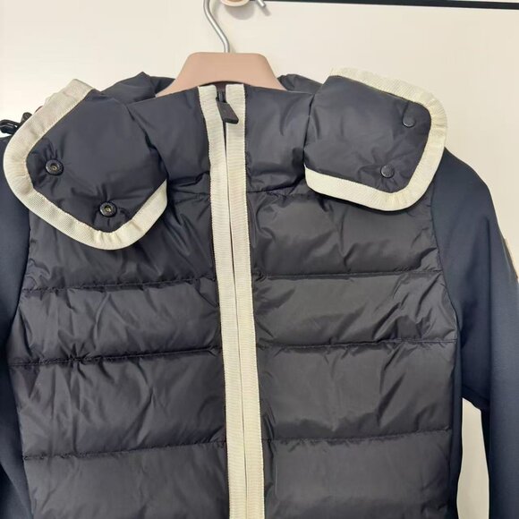 MONCLER GRENOBLE Hooded paneled twill and quilted stretch-shell down jacket - Picture 10 of 16
